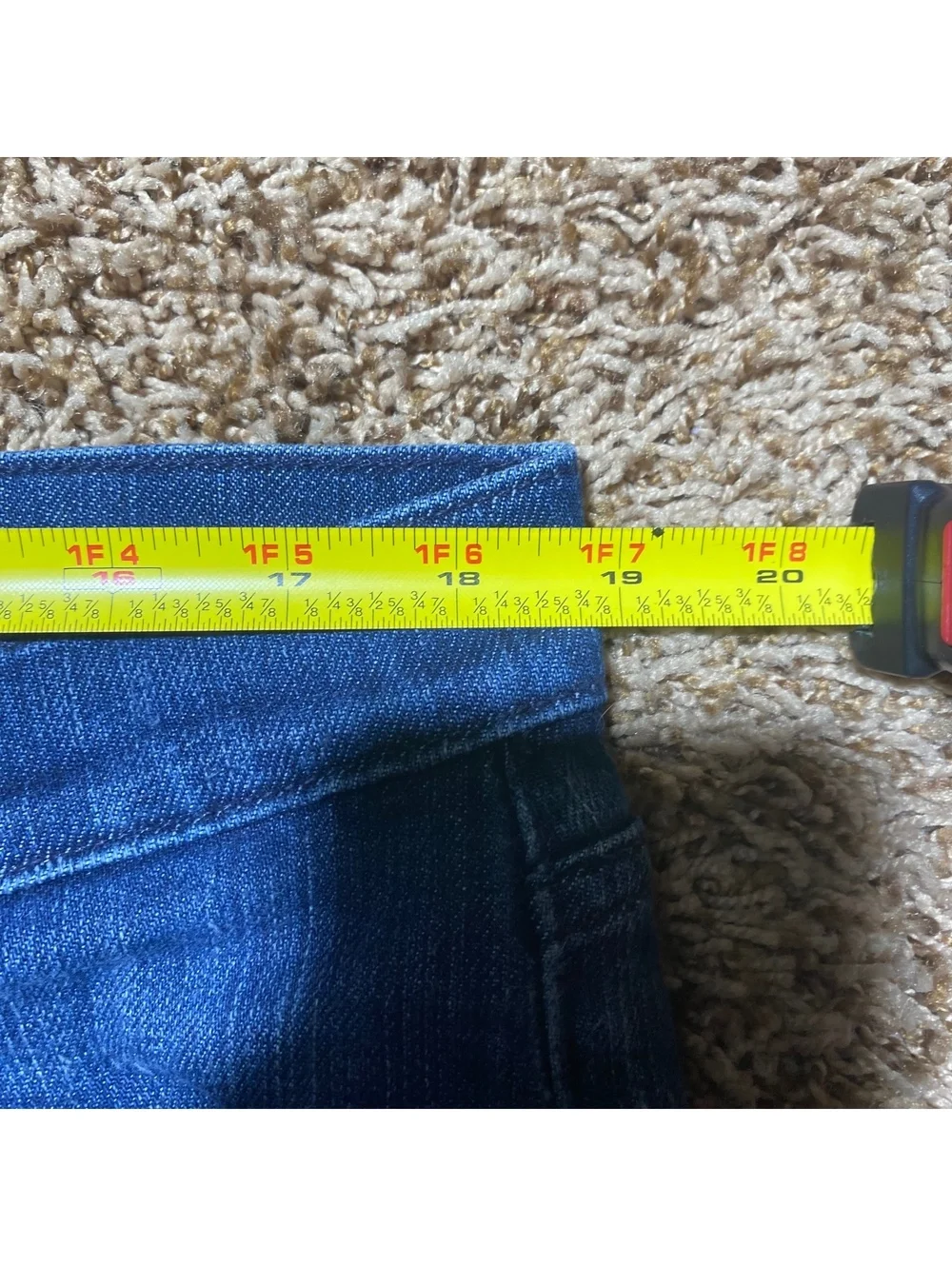 Vintage Y2K 7 For All Mankind Bootcut Jeans Blue 38x34